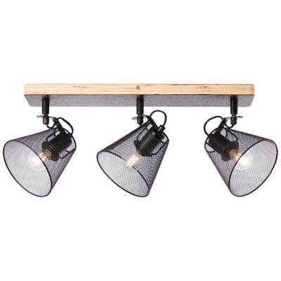 Brilliant 40130/76 - 3 Spots Plafondlamp Metaal/Hout