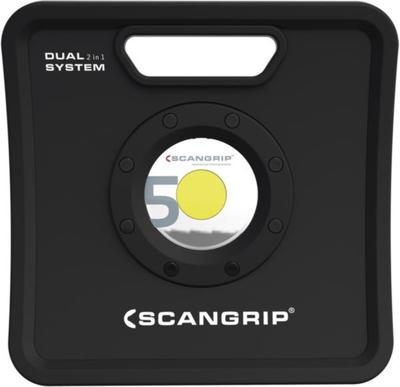 Scangrip Dimbare Bouwlamp Nova 5K C+R Dual System 5000 Lumen