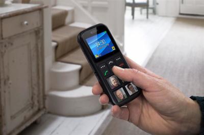 Fysic FM-50 mobiele telefoon 4,57 cm (1.8") 69 g Zwart Seniorentelefoon