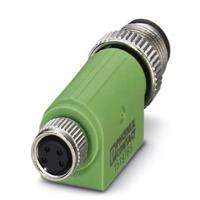 Phoenix Contact 1519765 Sensor/actuator verdeler en adapter M8, M12 Aantal polen (sensoren): 3 Adapter, recht 5 stuk(s) - thumbnail