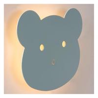 Lucide CHARLIE - Wandlamp Kinderkamer - LED Dimb. - 1x7W 2700K - Blauw - thumbnail