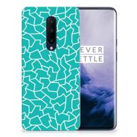 OnePlus 7 Pro | Hoesje maken | Cracks Blue - thumbnail
