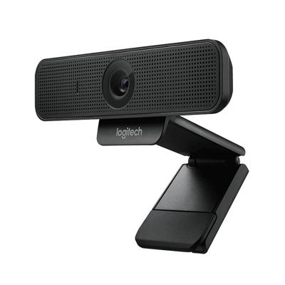 Logitech C925E 1080p HD webcam met geïntegreerde beveiliging cover (zwart)