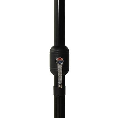 Parasol 3-laags met aluminium paal 2,5x2,5 m zandkleurig