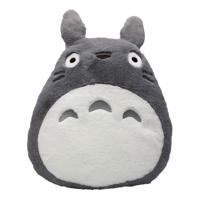 My Neighbor Totoro Nakayoshi Cushion Grey Totoro - thumbnail