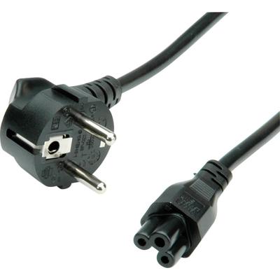 Value 19.99.1028 Stroom Aansluitkabel Zwart 1.80 m