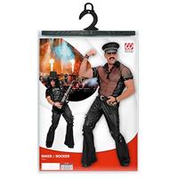 Broek lederlook met sluitingen - thumbnail