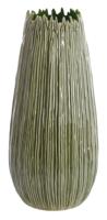 Light & Living Vaas 'Kopra' Keramiek, kleur Donkergroen - thumbnail