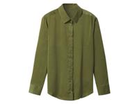 esmara Satijnen dames blouse (Groen, 44) - thumbnail