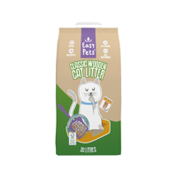 Easypets biodegradable classic houtkorrels kattenbakvulling - thumbnail