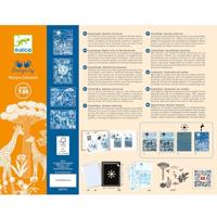 Cyanotype nachtelijke savanne - DJECO meerkleurig - thumbnail