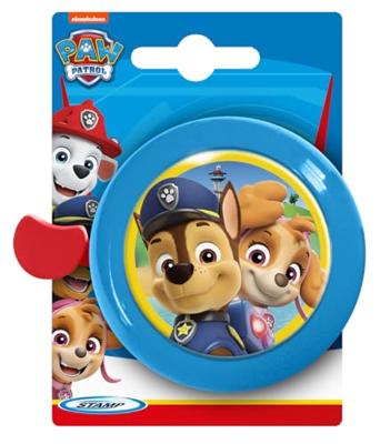 Nickelodeon Paw patrol fietsbel blauw/rood