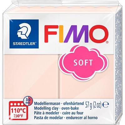Boetseerklei fimo soft 57 g perzik