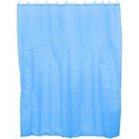 Trendy Peva Douchegordijn - Badkamer - Aqua blauw - met Ophang Ringen/Haken - 180 x 200 cm - Douchen - thumbnail