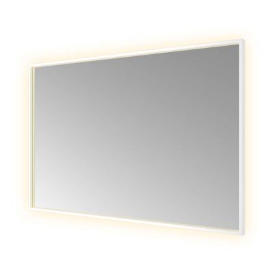 Spiegel Hotbath &MORE 80x120 cm LED-Verlichting Spiegelverwarming Rechthoek Mat Wit
