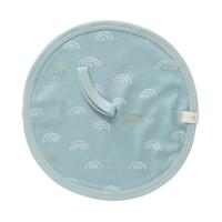 Fresk speendoekje Rainbow ether blue - thumbnail