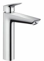 Hansgrohe Logis wastafelkraan 190 met waste chroom 71090000 - thumbnail
