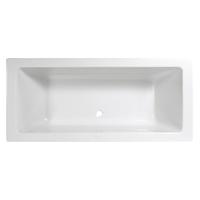 Wisa Grandola Bad Rechthoek 200x90cm Duo Wit 5050404101 - thumbnail