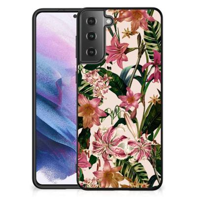 Samsung Galaxy S21 Plus Bloemen Hoesje Flowers