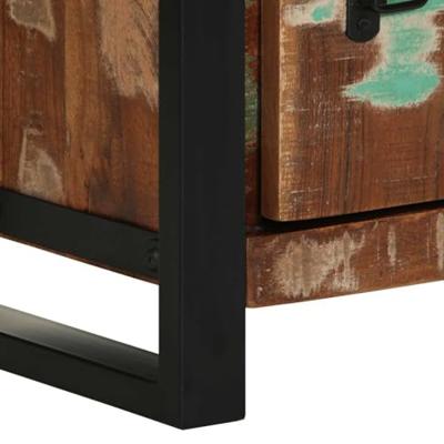 Badkamerkast 40x30x90 cm massief recycled hout