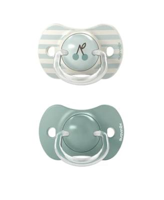 Set van 2 symmetrische fopspenen - SUAVINEX - Birdies - SX Pro - 18 maanden en ouder - Groen