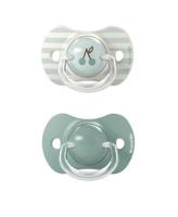 Set van 2 symmetrische fopspenen - SUAVINEX - Birdies - SX Pro - 18 maanden en ouder - Groen - thumbnail