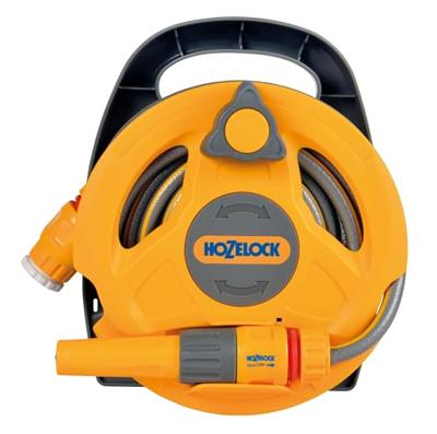 Hozelock Click & Go 2427 0000 1 stuk(s) Geel, Grijs Slanghaspel