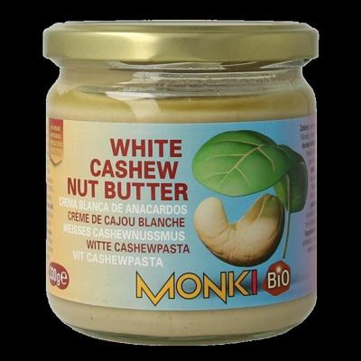 Monki Witte cashewpasta bio 330 Gram Monki Witte cashewpasta bio 330 Gram