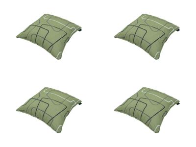 Sierkussen met paspel ca. 50x50 cm Joah sage (4 stuks) Madison - Madison Sierkussen met paspel ca. 50x50 cm Joah sage (4 stuks) Madison - Madison