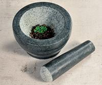 Kesper 71501 Mortel met schlegel 16 cm graniet - thumbnail