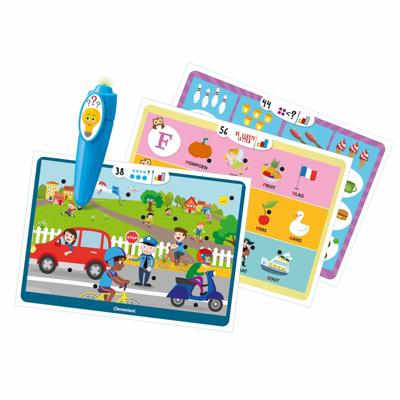 Clementoni spelend leren de interactieve pen, 1000 quiz Clementoni spelend leren de interactieve pen, 1000 quiz