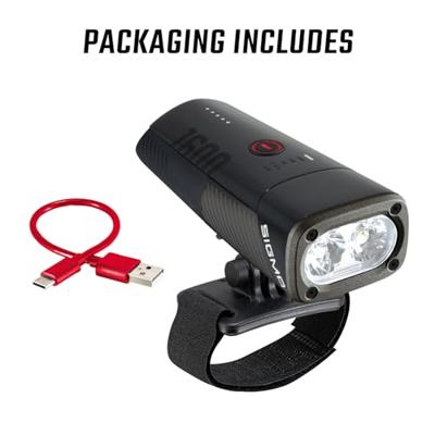 Sigma helmlamp buster 1600 hl led usb-c