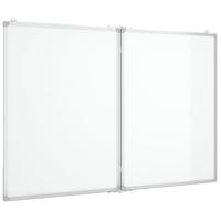 Whiteboard magnetisch inklapbaar 120x80x1,7 cm aluminium - thumbnail