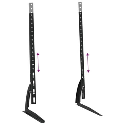VidaXL Tv-standaards 2 st 37-75 inch scherm 45 kg max vesa 600x400 mm