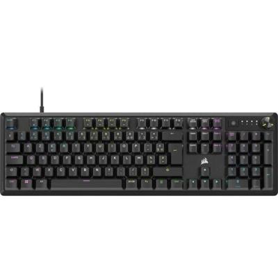 Mechanisch gamingtoetsenbord - CORSAIR - K70 RGB CORE - RGB LED-achtergrondverlichting, MX Rood, zwart