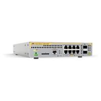 AT-x230-10GP-50 | 8 x 10/100/1000T PoE, 2 x 100/1000X SFP, single fixed PSU - thumbnail