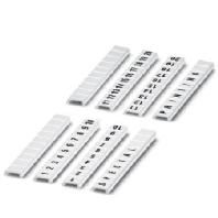 Phoenix Contact 0801406:0021 Klemmarkering Wit 10 stuk(s) - thumbnail