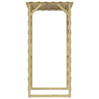 Pergola's met dak 4 st 100x90x200 cm geïmpregneerd grenenhout - thumbnail