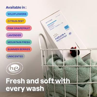 Attitude Laundry Detergent Wildflowers Navul