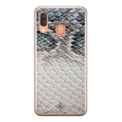 Samsung Galaxy A40 siliconen hoesje - Oh my snake