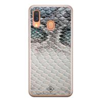Samsung Galaxy A40 siliconen hoesje - Oh my snake - thumbnail