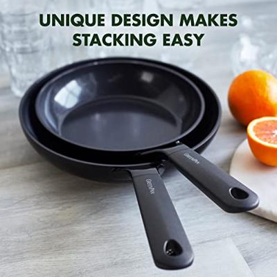 GreenPan Smart Collection Koekenpannenset 2-delig Braadpannenset 20+28cm zwart Smart Collection - thumbnail