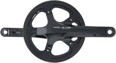 SHIMANO crankstel "alfine fc-s501" crankset shim.alfi.fcs501 45t.170mm ht2 1sp bl.