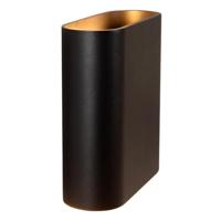 Lucide ATILA - Wandlamp Binnen/Buiten - LED Dimb. - 2x5W 2700K - IP54 - Zwart - thumbnail