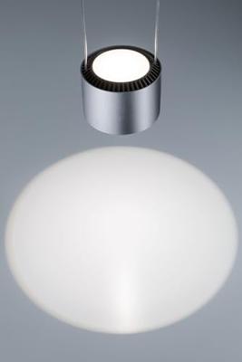 Paulmann Pendel Aldan 230V-railsysteem lamp URail LED Chroom (mat), Zwart
