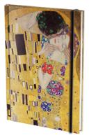 Notitieboek A5, harde kaft: The Kiss, Gustav Klimt - thumbnail