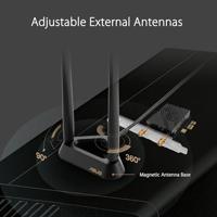 Asus PCE-BE92BT WiFi-adapter PCI-Express 5764 MBit/s - thumbnail