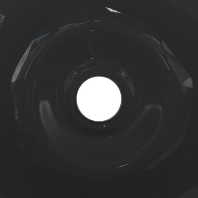 Wastafels 2 st 42x14 cm keramiek glanzend zwart Wastafels 2 st 42x14 cm keramiek glanzend zwart