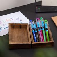 Schneider balpen Slider Basic, extra breed, geassorteerde kleuren, etui van 3 + 1 gratis - thumbnail