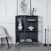 Nohr Wandrek 'Carmilla' 110 x 80cm, kleur Antraciet - thumbnail